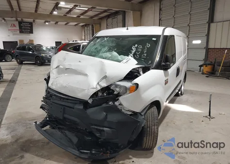 2021 Ram Promaster City Tradesman z USA, uszkodzony, nr VIN ZFBHRFAB2M6U19517